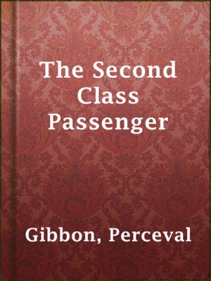 The Second Class Passenger - ebook